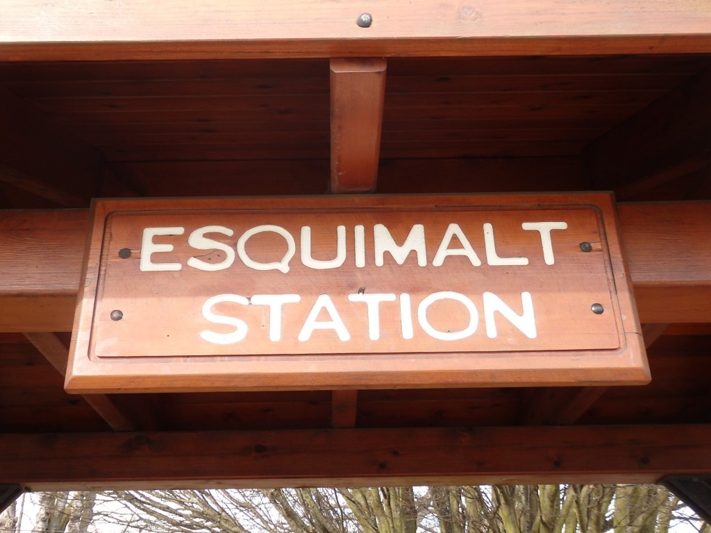 Foto: ex parada de Via Rail - Esquimalt (British Columbia), Canadá