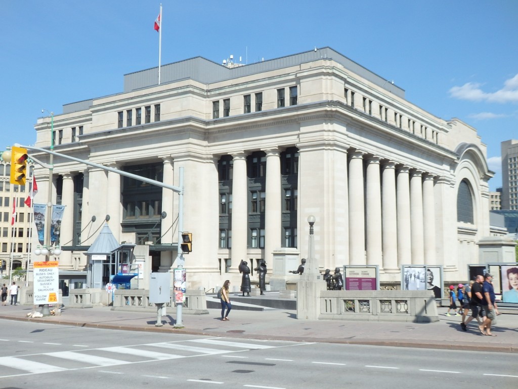 Foto: ex estación, actual Senado - Ottawa (Ontario), Canadá