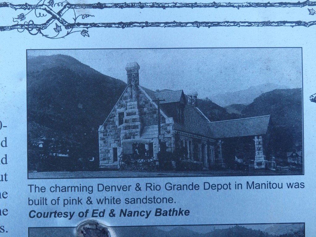 Foto: antigua estación, ya desaparecida - Manitou Springs (Colorado), Estados Unidos