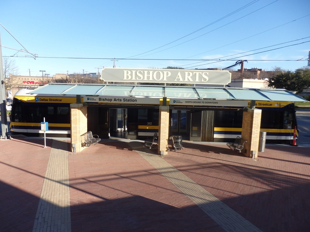 Foto: tranvía gratuito; última estación - Dallas (Texas), Estados Unidos