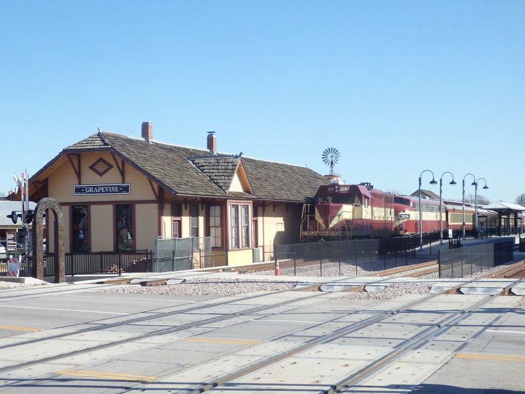 Foto: ex estación del FC Cottonbelt - Grapevine (Texas), Estados Unidos