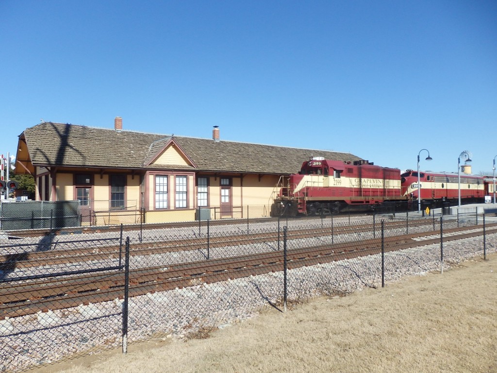 Foto: ex estación del FC Cottonbelt - Grapevine (Texas), Estados Unidos