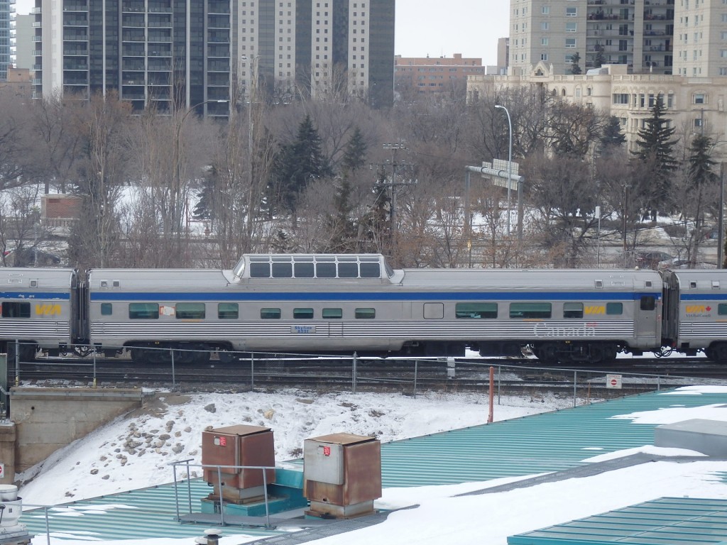 Foto: material rodante de Via Rail - Winnipeg (Manitoba), Canadá