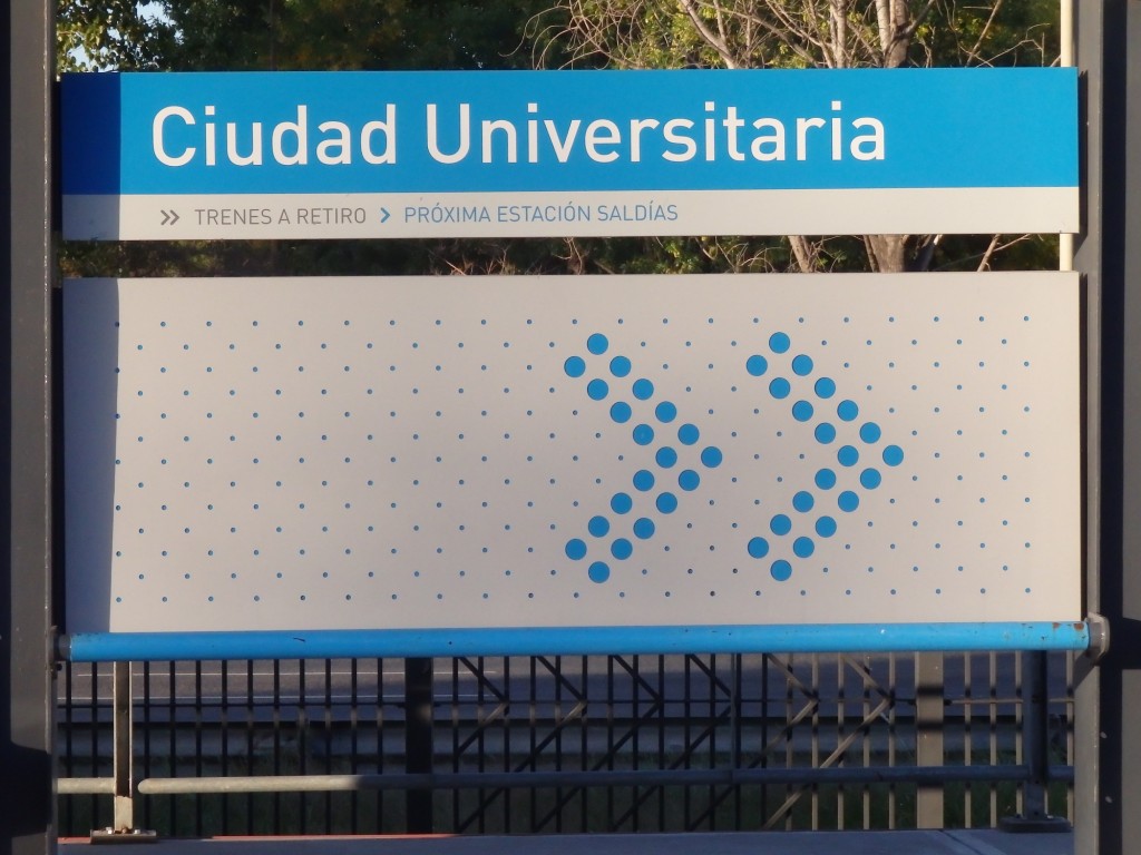 Foto: estación Ciudad Universitaria, FCGB - Ciudad Autónoma de Buenos Aires (Buenos Aires), Argentina