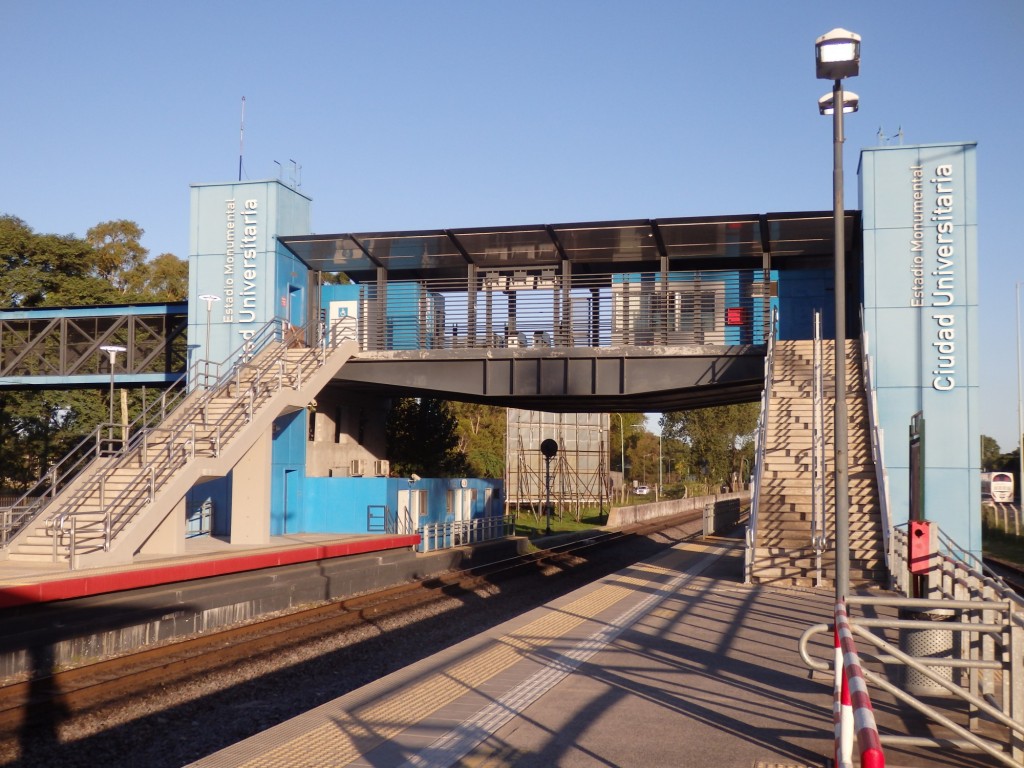 Foto: estación Ciudad Universitaria, FCGB - Ciudad Autónoma de Buenos Aires (Buenos Aires), Argentina