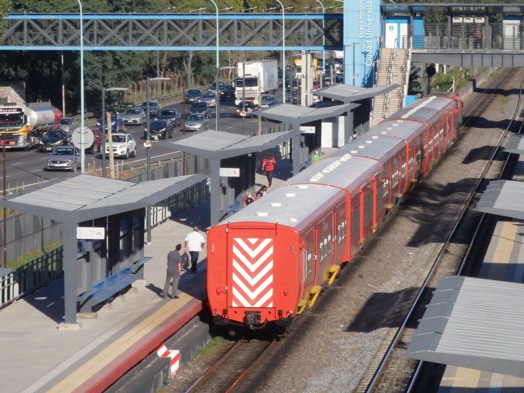 Foto: estación Ciudad Universitaria, FC Belgrano - Ciudad Autónoma de Buenos Aires (Buenos Aires), Argentina