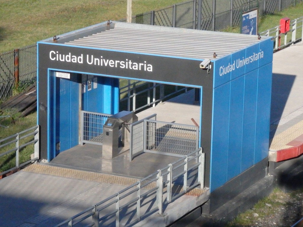 Foto: estación Ciudad Universitaria, FC Belgrano - Ciudad Autónoma de Buenos Aires (Buenos Aires), Argentina