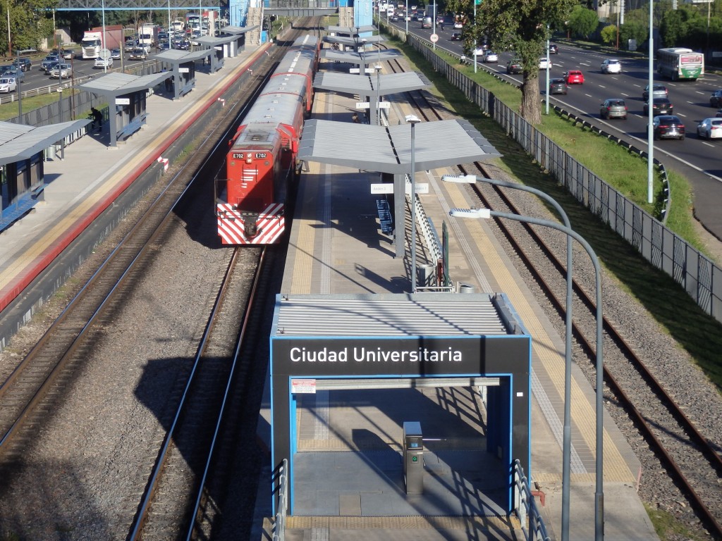 Foto: estación Ciudad Universitaria, FC Belgrano - Ciudad Autónoma de Buenos Aires (Buenos Aires), Argentina