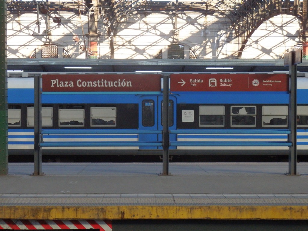 Foto: estación Plaza Constitución, FC Roca - Ciudad Autónoma de Buenos Aires (Buenos Aires), Argentina