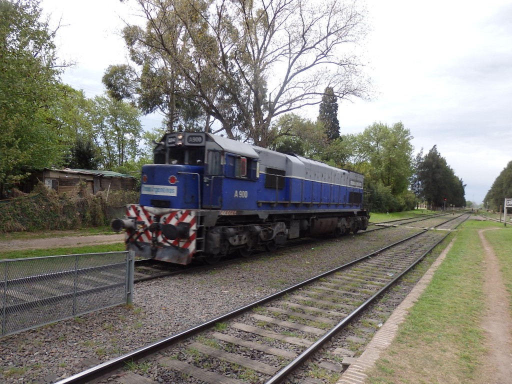 Foto: estación del FC Roca - Cañuelas (Buenos Aires), Argentina