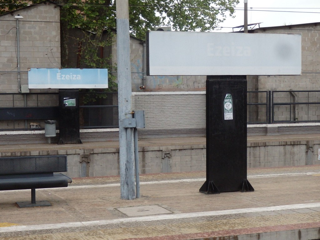 Foto: estación del FC Roca - Ezeiza (Buenos Aires), Argentina