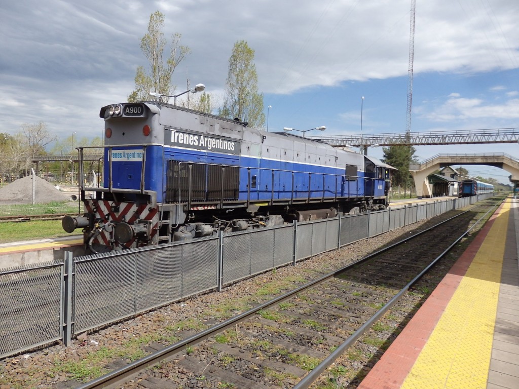 Foto: estación del FC Roca - Cañuelas (Buenos Aires), Argentina