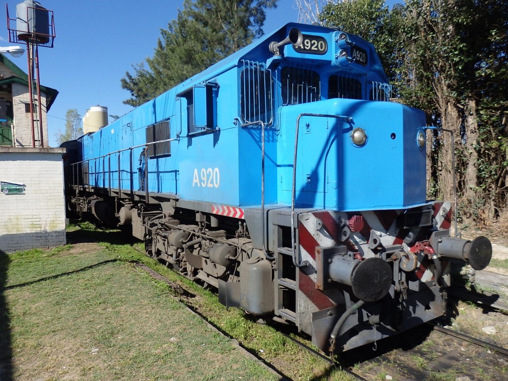 Foto: locomotora del FC Roca - Cañuelas (Buenos Aires), Argentina