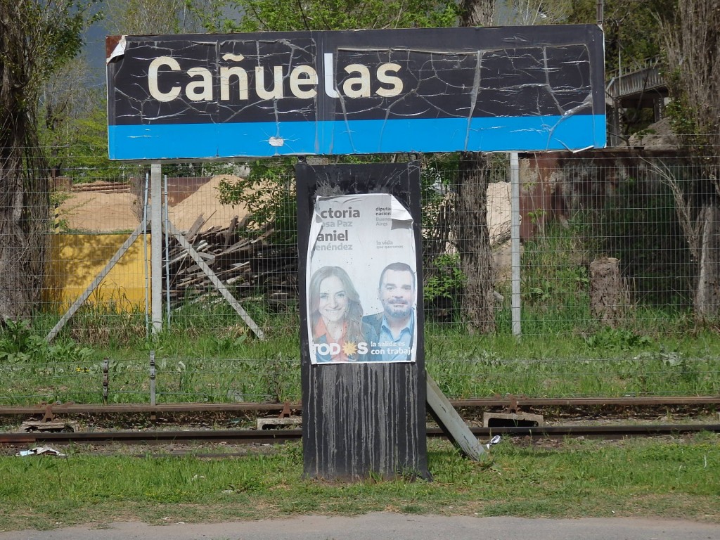 Foto: estación del FC Roca - Cañuelas (Buenos Aires), Argentina