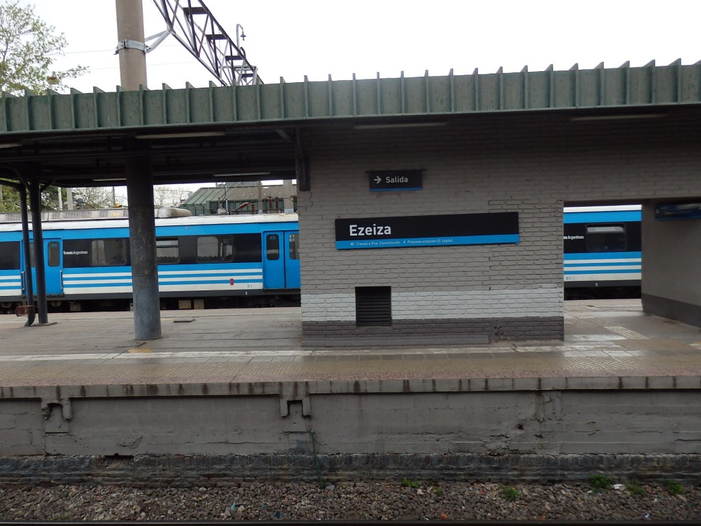 Foto: estación del FC Roca - Ezeiza (Buenos Aires), Argentina