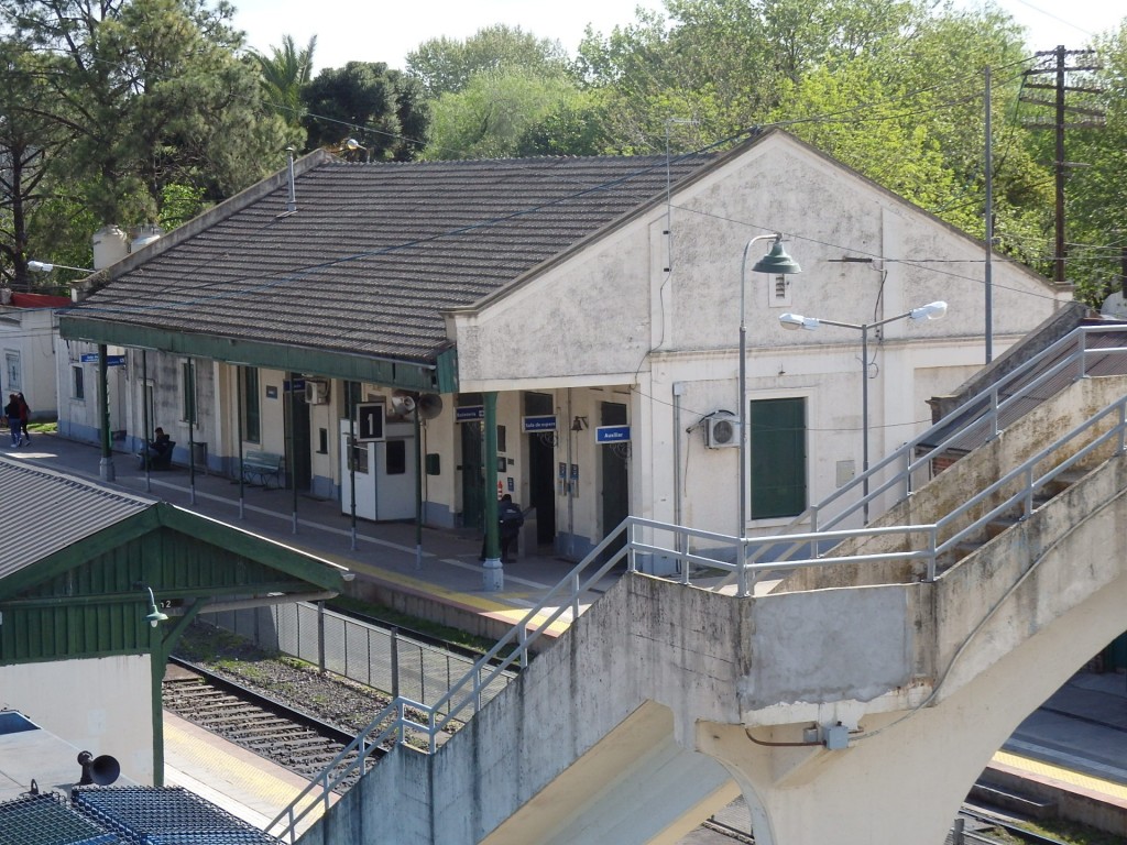 Foto: estación del FC Roca - Cañuelas (Buenos Aires), Argentina