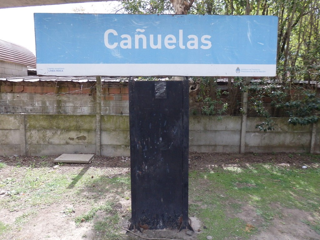 Foto: estación del FC Roca - Cañuelas (Buenos Aires), Argentina