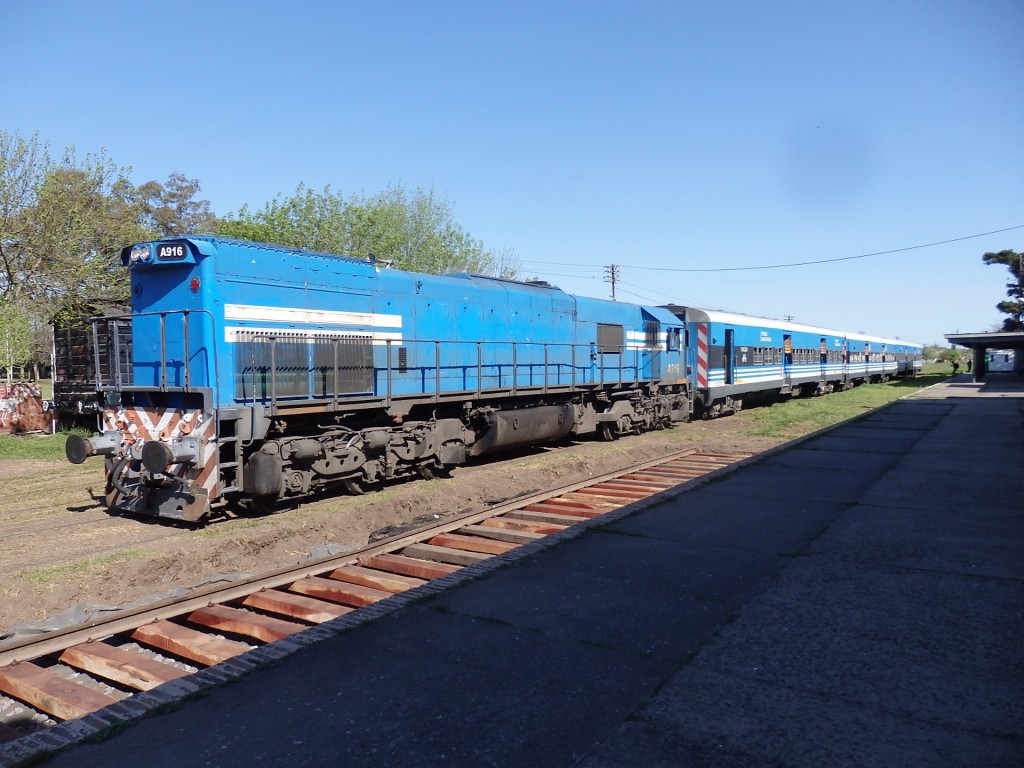 Foto: estación del FC Roca - Lobos (Buenos Aires), Argentina