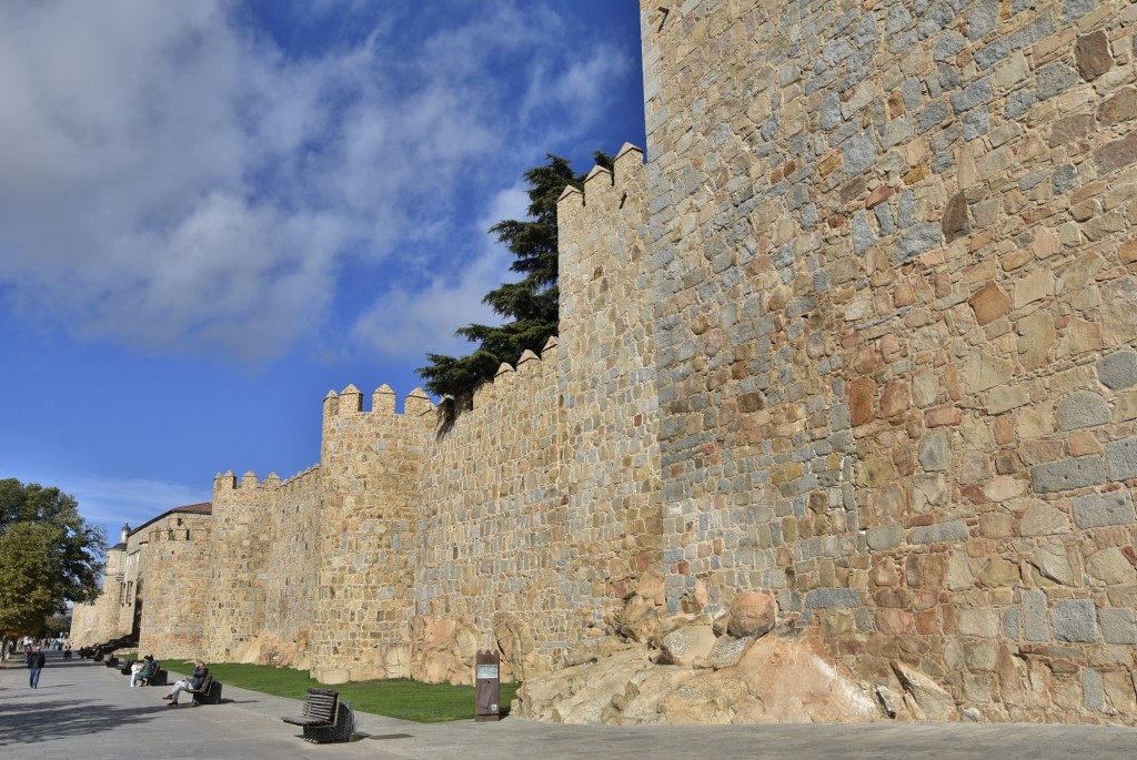 Foto: Muralla - Ávila (Castilla y León), España