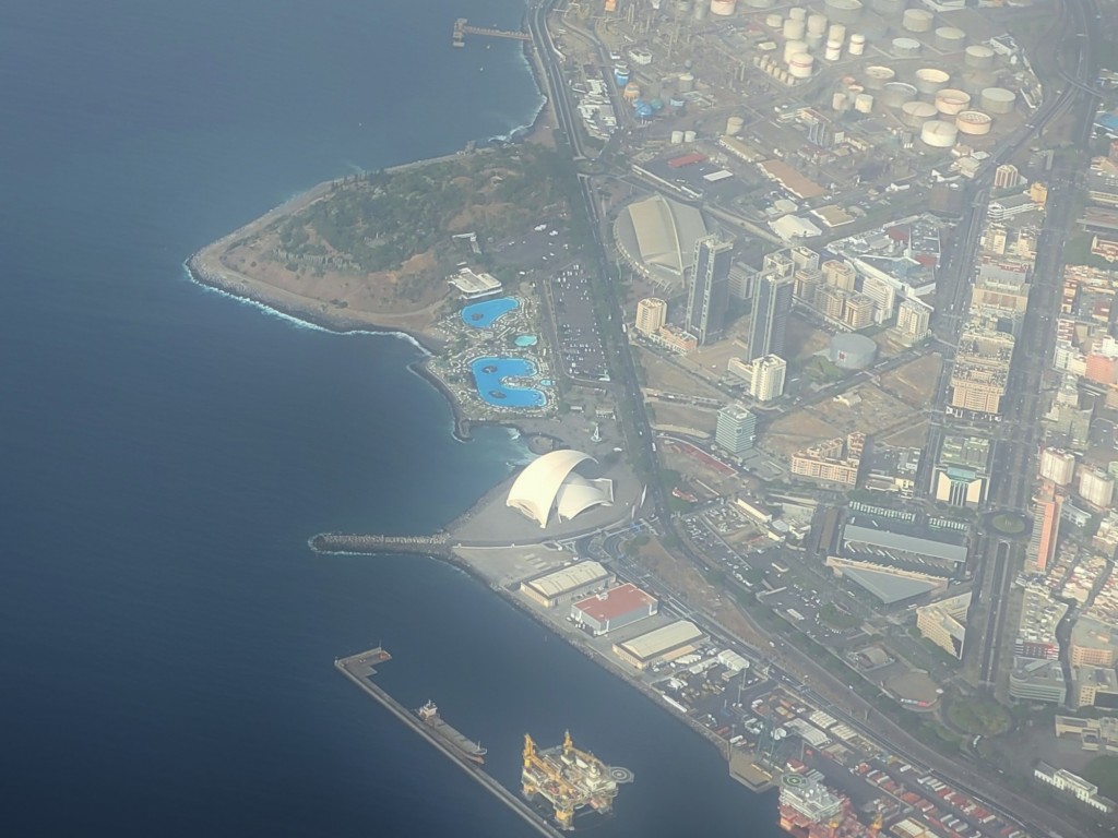 Foto: Vista desde el avión - Santa Cruz (Santa Cruz de Tenerife), España