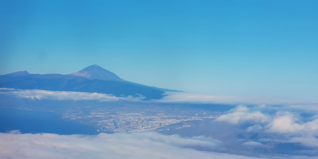 Foto: Vista del Teide - San Cristóbal de La Laguna (Santa Cruz de Tenerife), España