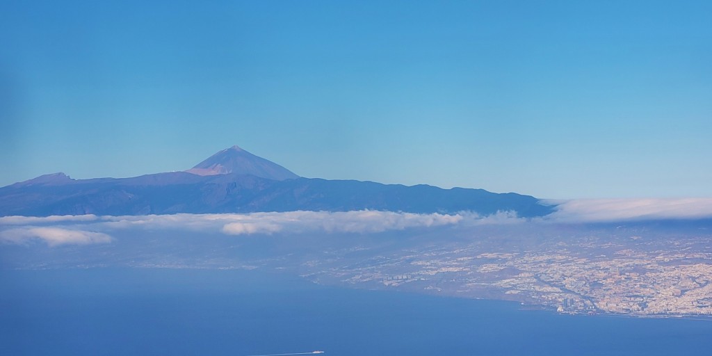 Foto: Vista del Teide - San Cristóbal de La Laguna (Santa Cruz de Tenerife), España