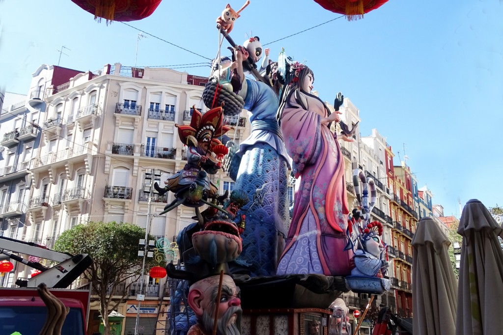 Foto: Grupo central falla C/. Sueca - Valencia (València), España