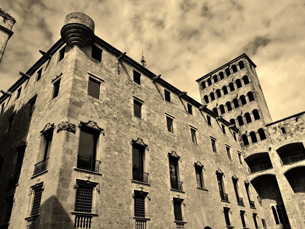 Foto: Plaça del Rei - Barcelona (Cataluña), España