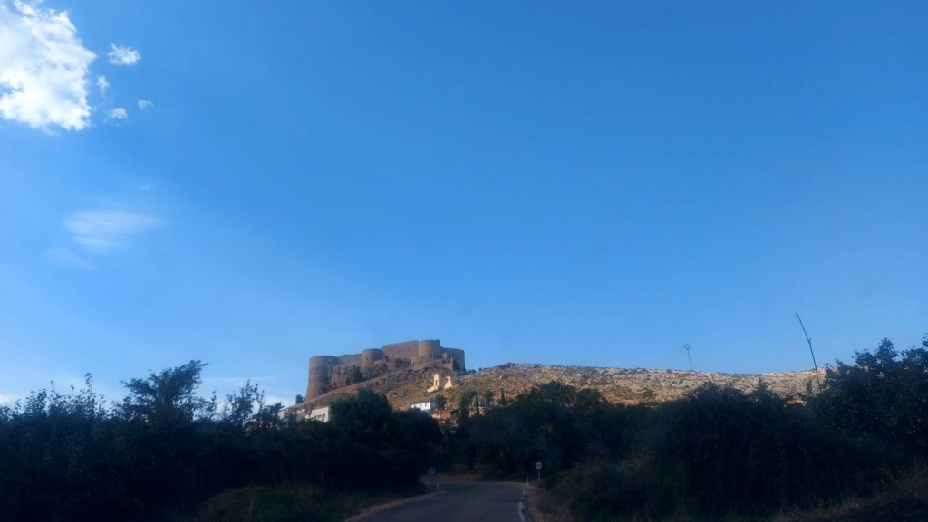 Foto: Vista del castillo - Mesones de Isuela (Zaragoza), España