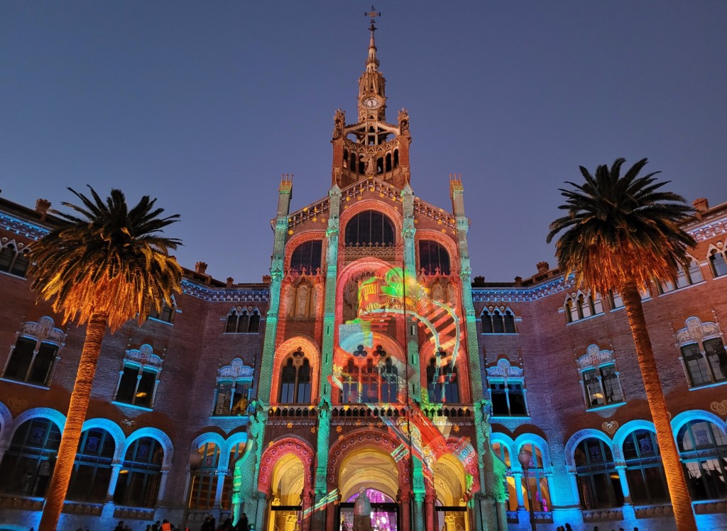 Foto: Luces en Sant Pau - Barcelona (Cataluña), España