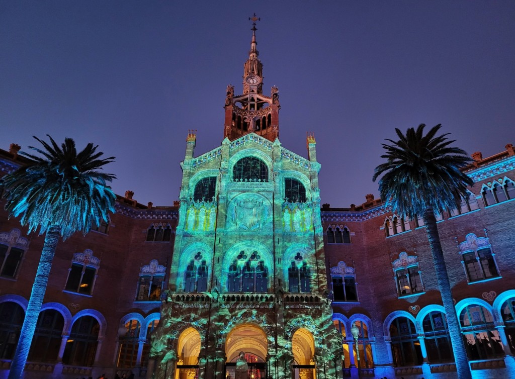 Foto: Luces en Sant Pau - Barcelona (Cataluña), España