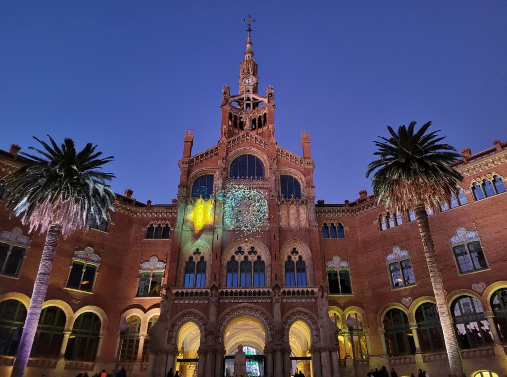 Foto: Luces en Sant Pau - Barcelona (Cataluña), España