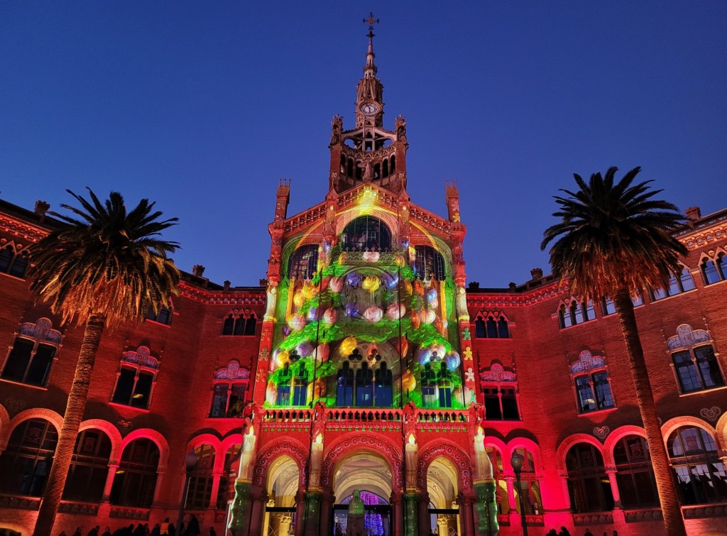 Foto: Luces en Sant Pau - Barcelona (Cataluña), España