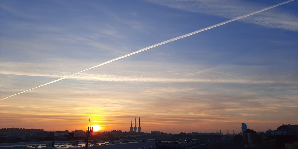 Foto: Amanecer - Sant Adrià de Besòs (Barcelona), España