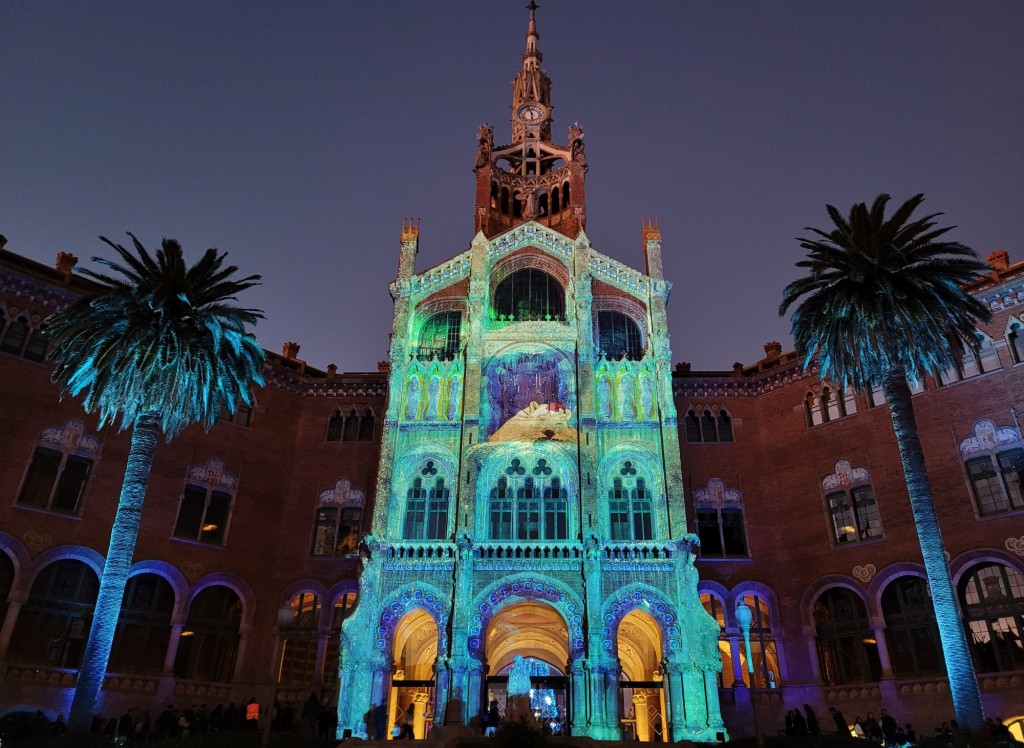 Foto: Luces en Sant Pau - Barcelona (Cataluña), España