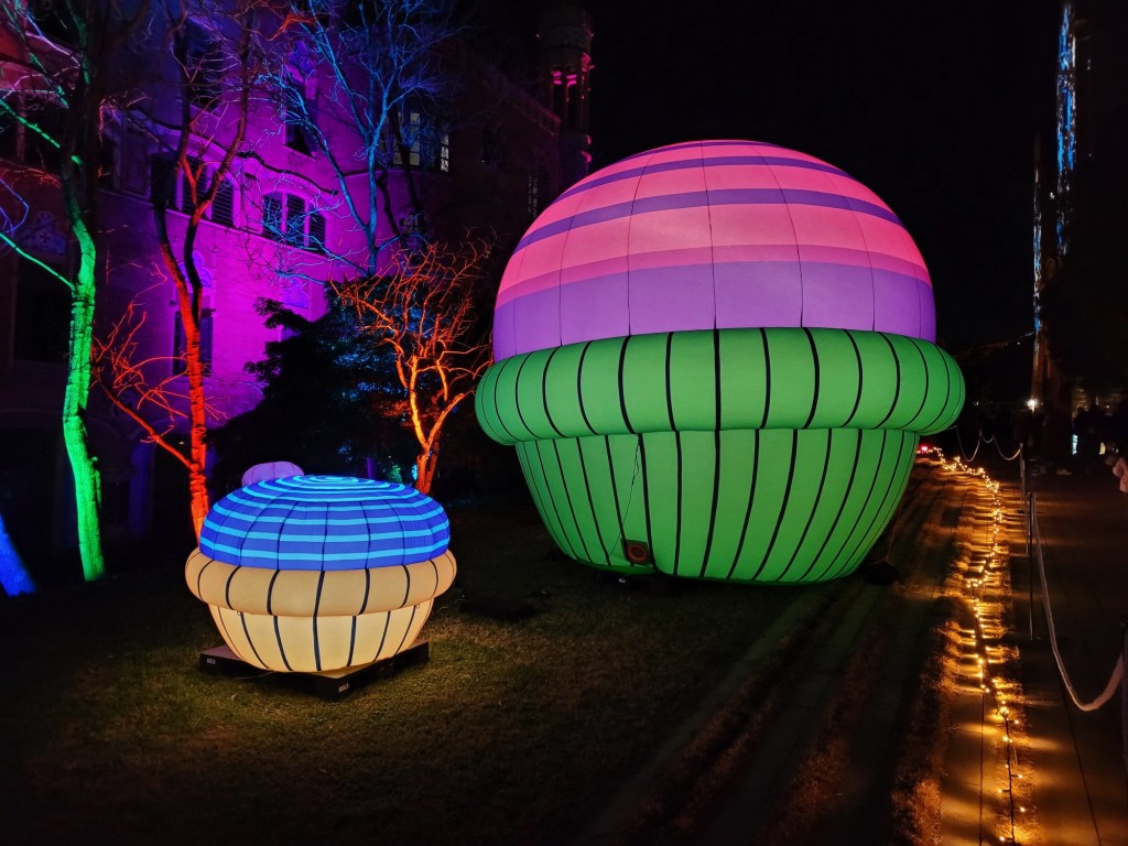 Foto: Luces en Sant Pau - Barcelona (Cataluña), España