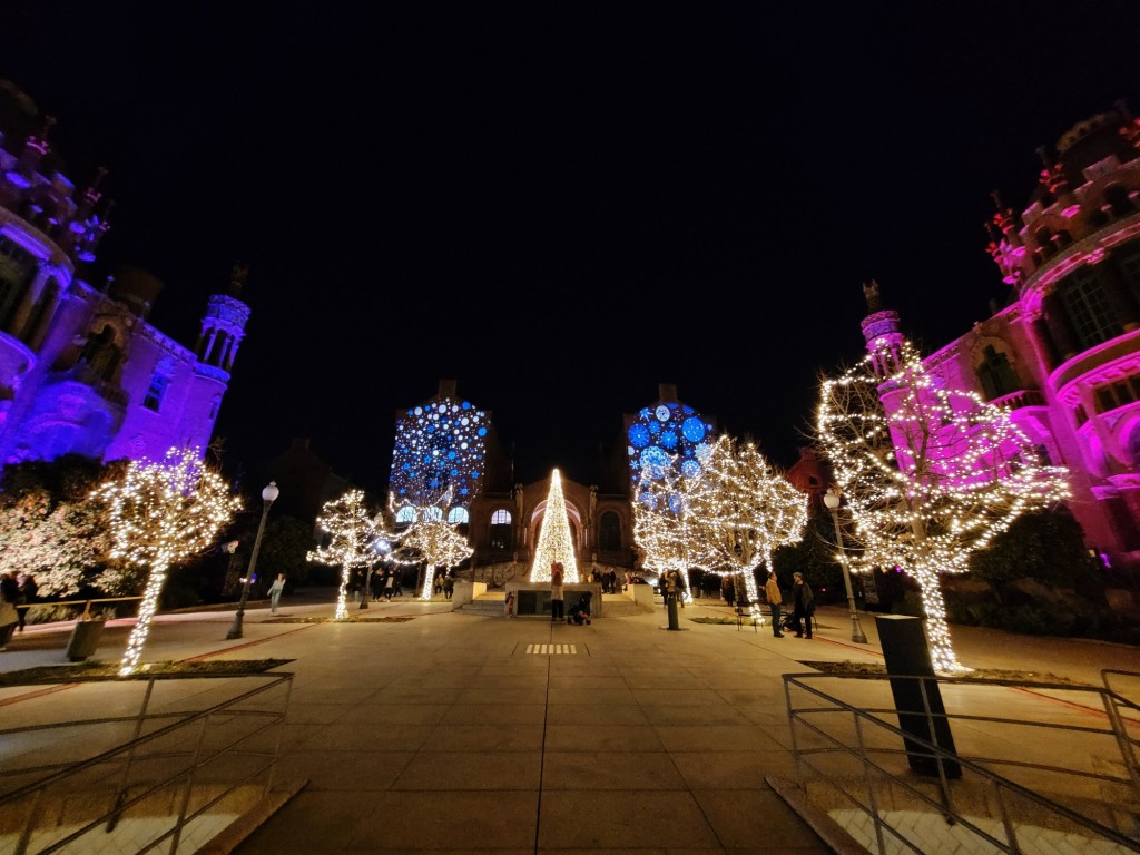 Foto: Luces en Sant Pau - Barcelona (Cataluña), España