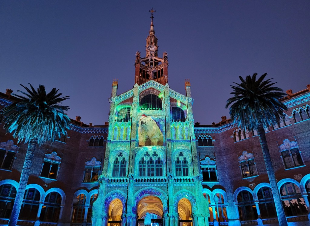 Foto: Luces en Sant Pau - Barcelona (Cataluña), España