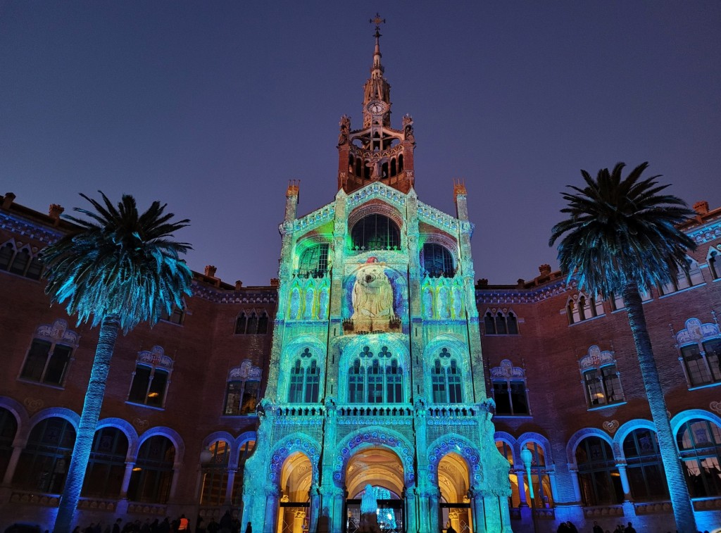 Foto: Luces en Sant Pau - Barcelona (Cataluña), España