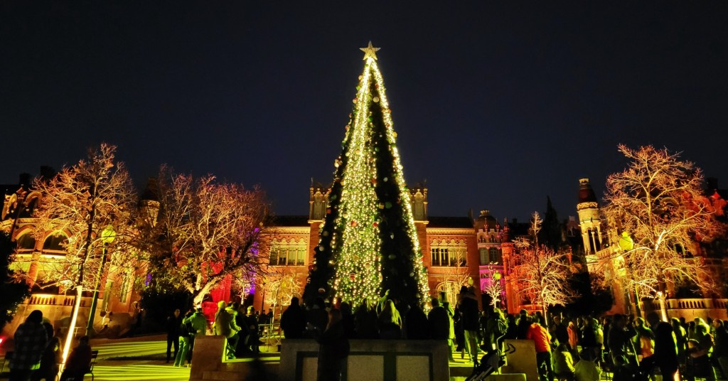 Foto: Luces en Sant Pau - Barcelona (Cataluña), España