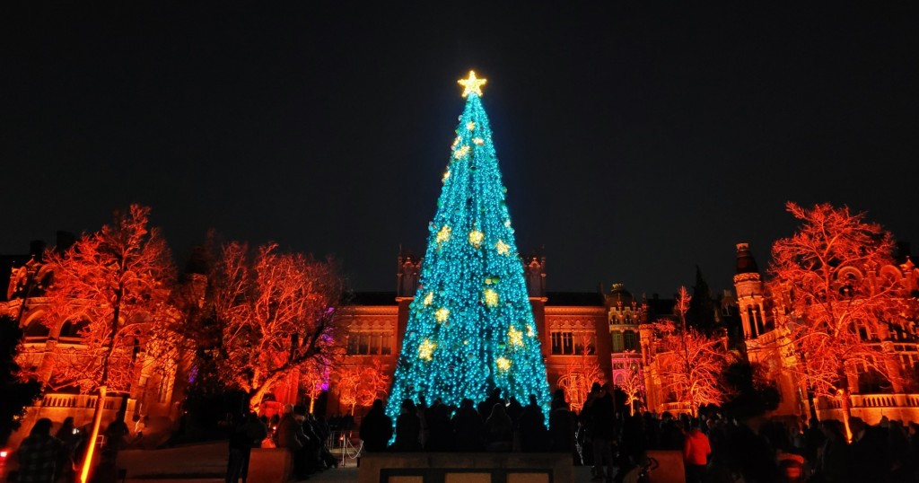 Foto: Luces en Sant Pau - Barcelona (Cataluña), España