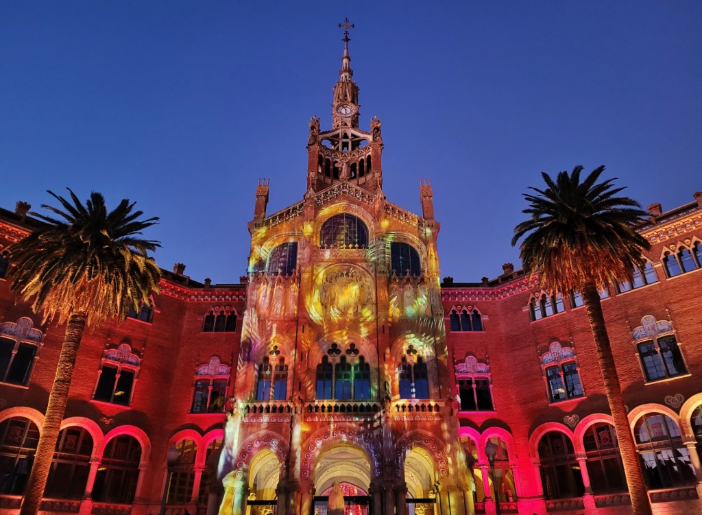 Foto: Luces en Sant Pau - Barcelona (Cataluña), España