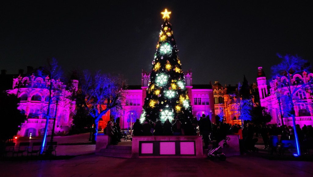 Foto: Luces en Sant Pau - Barcelona (Cataluña), España