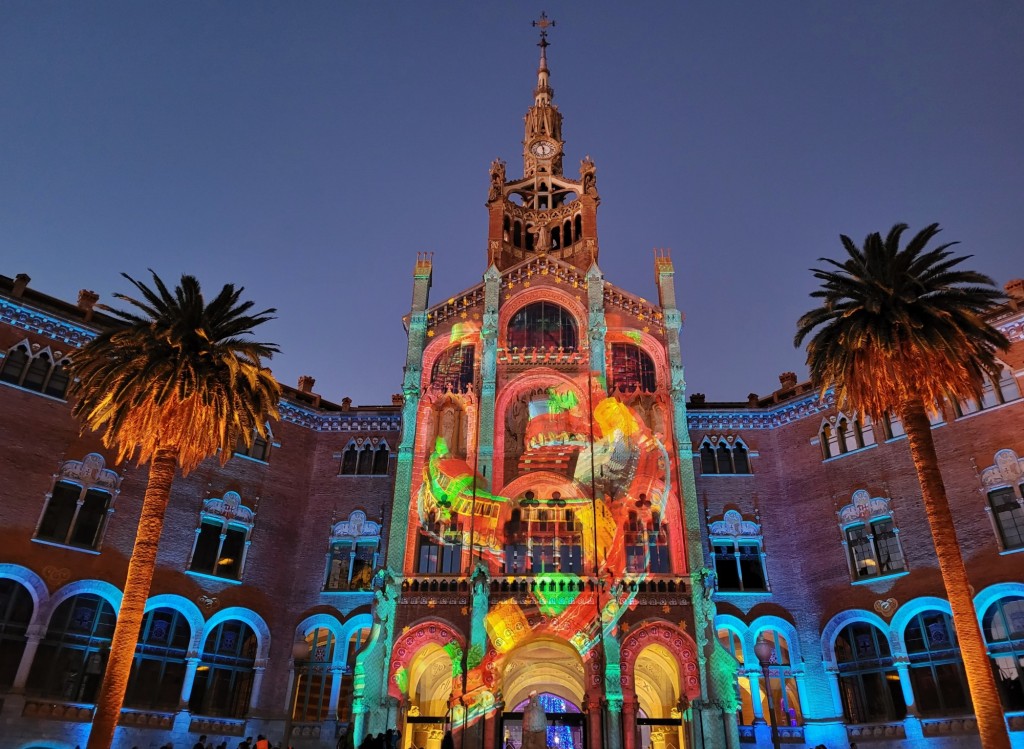 Foto: Luces en Sant Pau - Barcelona (Cataluña), España