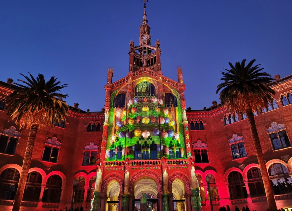 Foto: Luces en Sant Pau - Barcelona (Cataluña), España