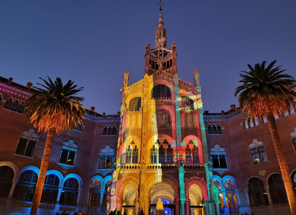 Foto: Luces en Sant Pau - Barcelona (Cataluña), España