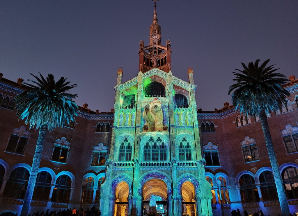 Foto: Luces en Sant Pau - Barcelona (Cataluña), España