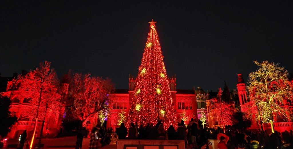 Foto: Luces en Sant Pau - Barcelona (Cataluña), España