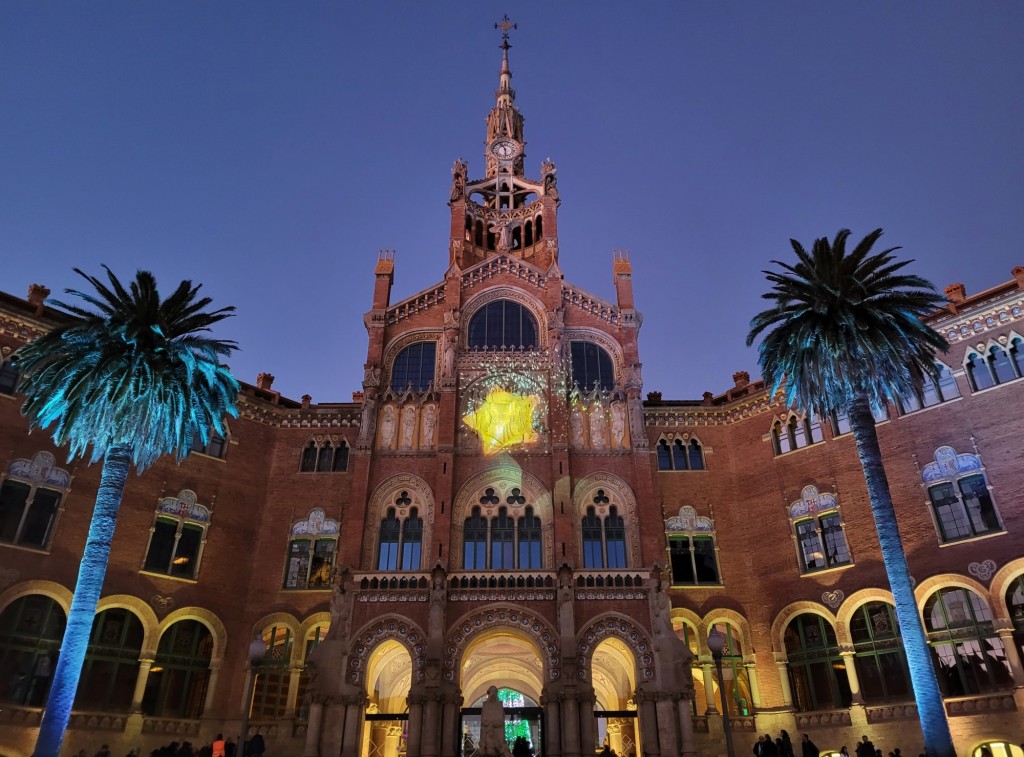 Foto: Luces en Sant Pau - Barcelona (Cataluña), España