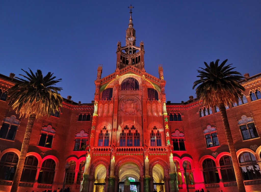 Foto: Luces en Sant Pau - Barcelona (Cataluña), España